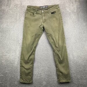 XRAY Jeans‎ Mens Size 36 Olive Green Casual Pants Denim Slim Fit